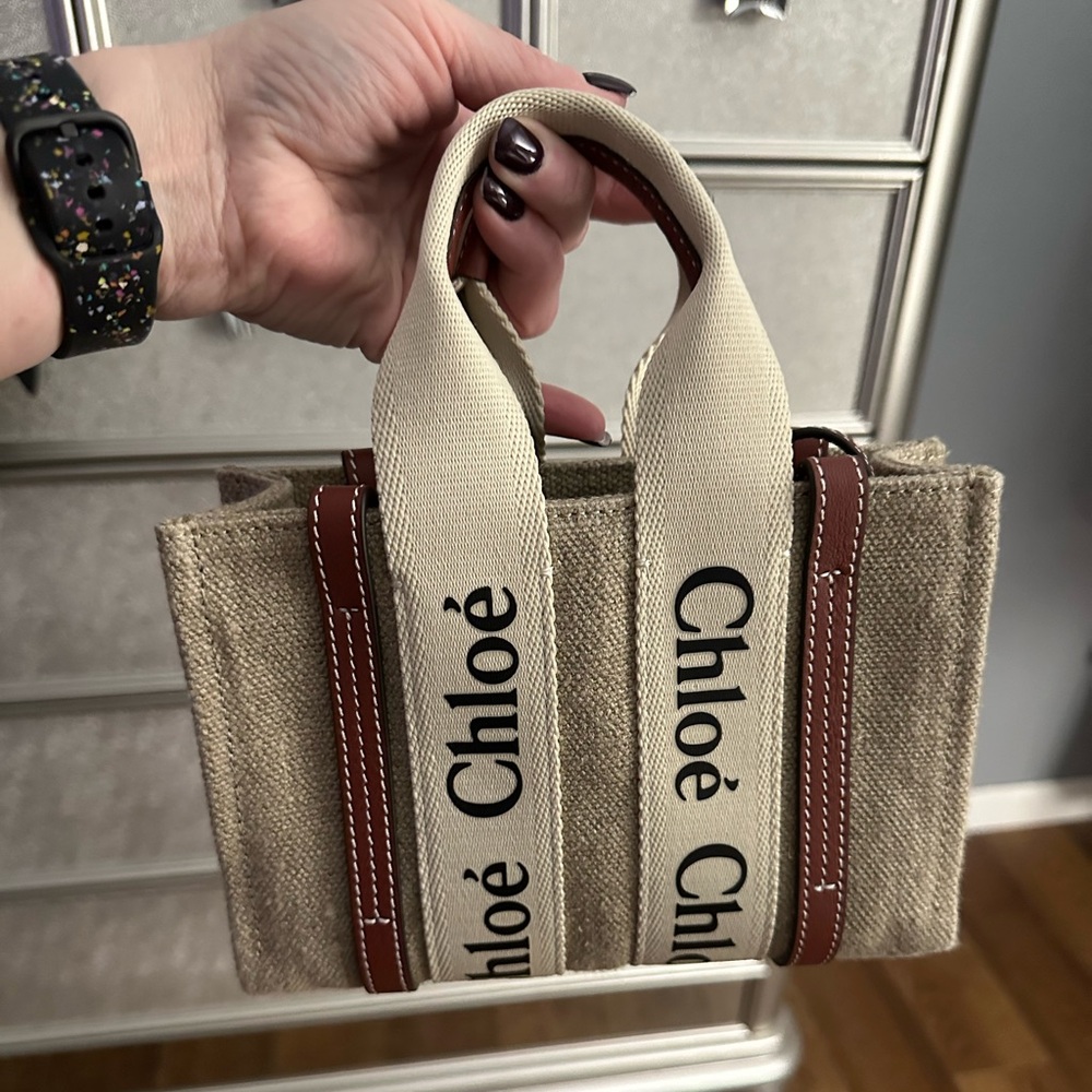 NEW Chloe Mini Woody Tote